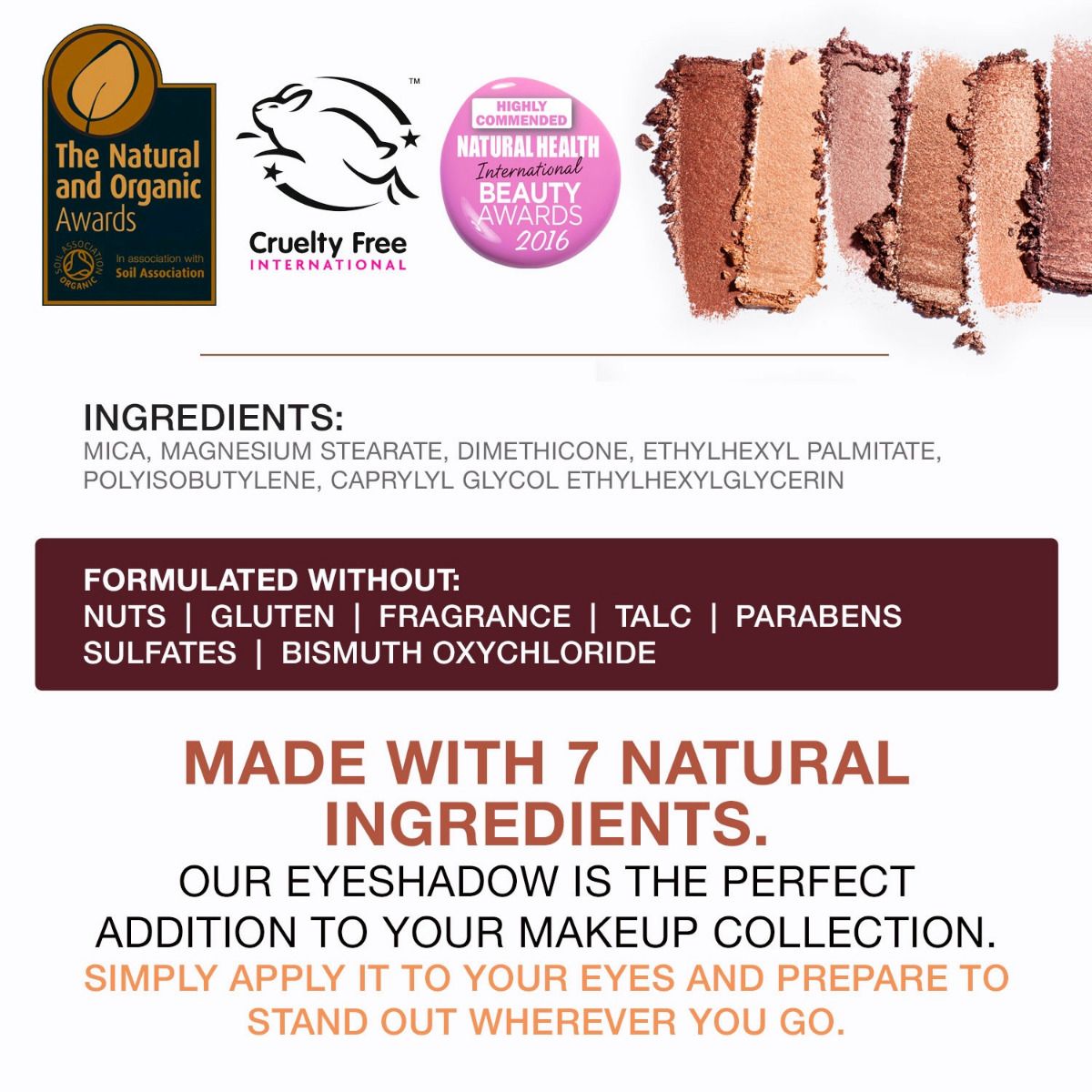 Everyday Nude 12 color Eyeshadow Palette - Bilde 3